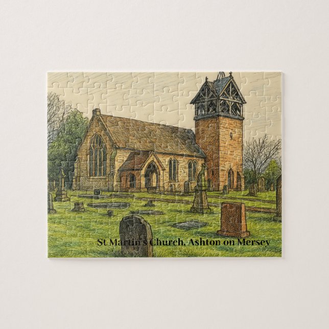 St. Martin's Church Puzzle (Horizontal)