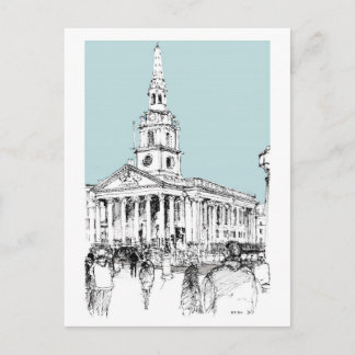 St Martins in the Field Postcard