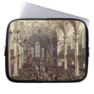 St Martins in the Fields, from 'Ackermann's Microc Laptop Sleeve