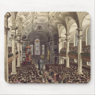 St Martins in the Fields, from 'Ackermann's Microc Mouse Pad