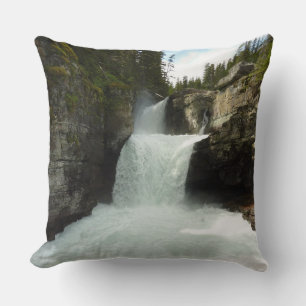St. Mary Falls I at Glacier National Park Cushion