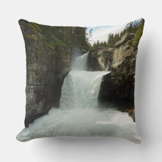 St. Mary Falls I at Glacier National Park Cushion