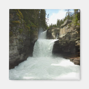 St. Mary Falls I at Glacier National Park Magnet