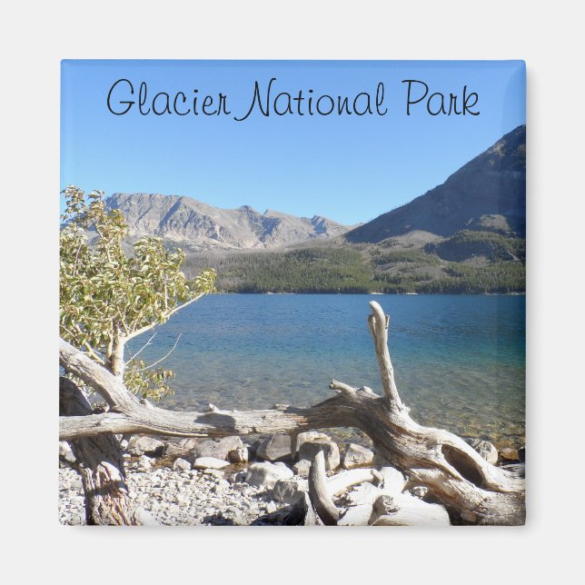 St Mary Lake- Glacier National Park Magnet (Front)