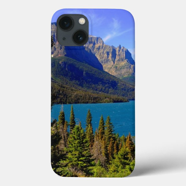 St. Mary Lake,  Glacier National Park,  Montana Case-Mate iPhone Case (Back)