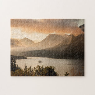 St. Mary Lake Glacier National Park, Montana Jigsaw Puzzle