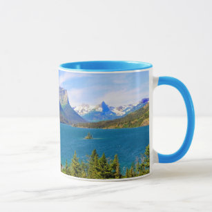 St. Mary Lake,  Glacier National Park,  Montana Mug