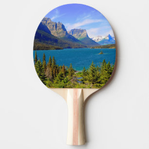 St. Mary Lake,  Glacier National Park,  Montana Ping Pong Paddle