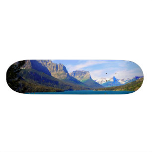 St. Mary Lake, Glacier National Park, Montana Skateboard