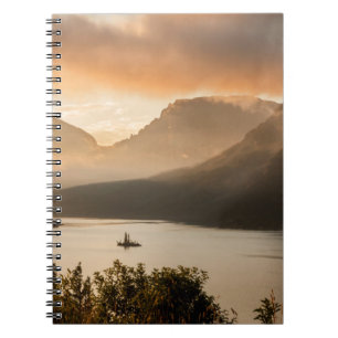 St. Mary Lake Glacier National Park, Montana Spiral Notebook