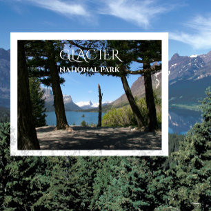 St. Mary Lake, Glacier National Park Postcard