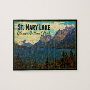 St. Mary Lake Glacier NP Jigsaw Puzzle