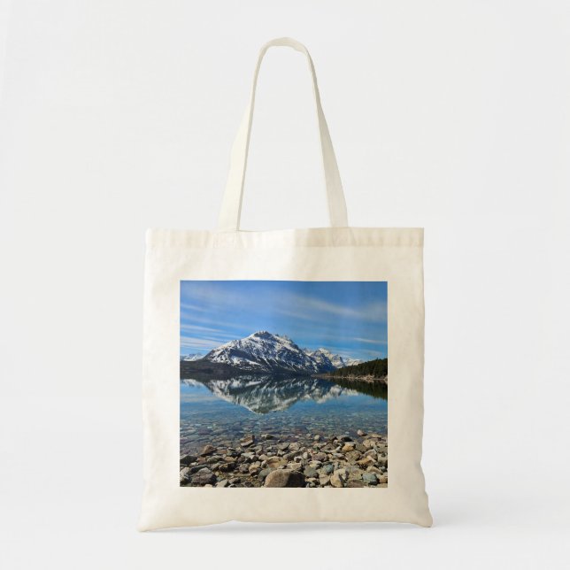 St Mary Lake Tote Bag (Front)