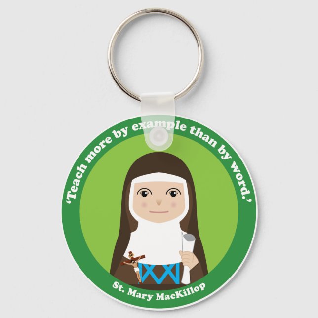 St. Mary MacKillop Key Ring (Front)