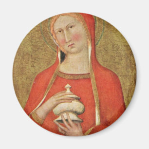 St. Mary Magdalene By Sienesischer Meister Magnet
