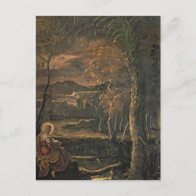 St. Mary of Egypt in the Wilderness Postcard (Front)