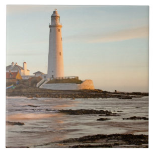 St Mary’s Lighthouse England Tile/Trivet Tile