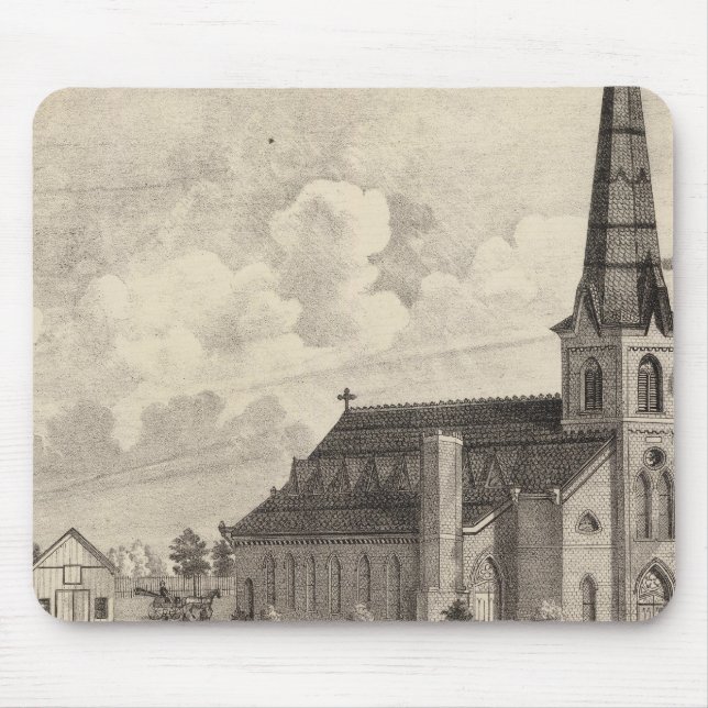 St Mary's Catholic Church Mouse Pad (Front)