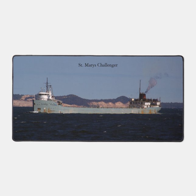 St. Marys Challenger desk mat (Front)