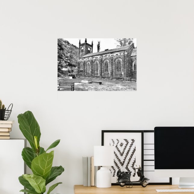 St Mary's Church, Luddenden Poster (Home Office)