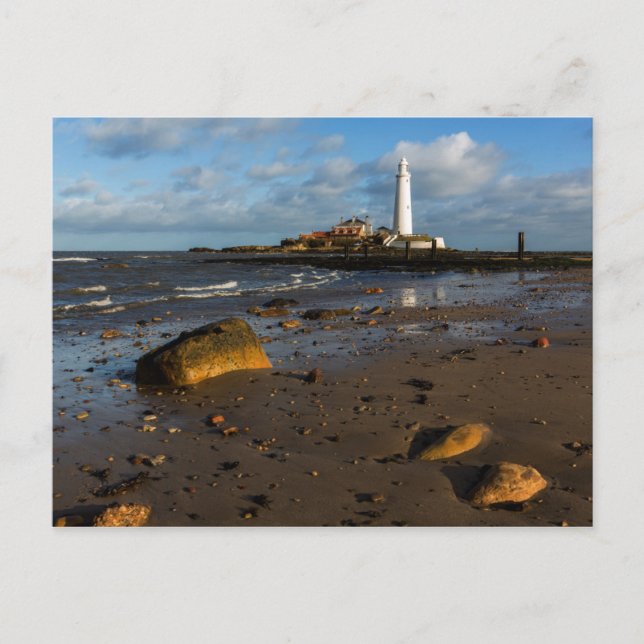 St. Mary'S Island | Whitley, England Postcard (Front)