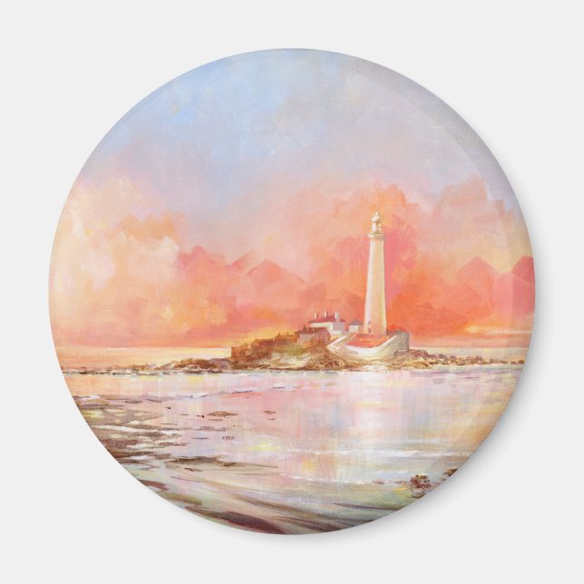 St. Mary's Lighthouse Magnet (Front)