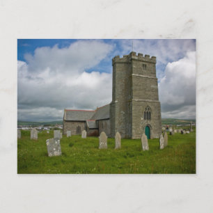 St. Materiana, Tintagel Postcard