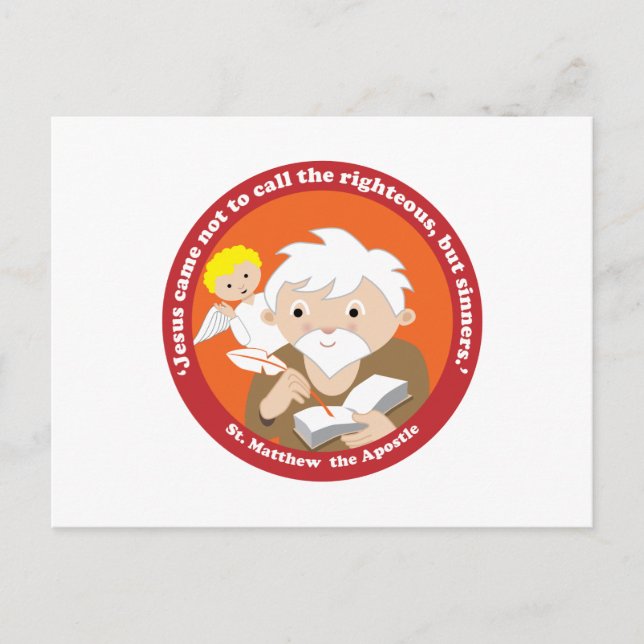 St. Matthew the Apostle Postcard (Front)