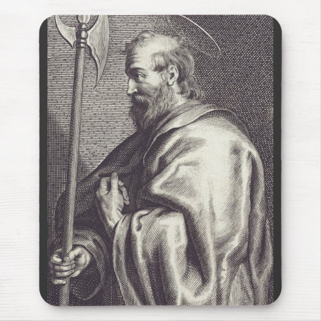 St. Matthew the Evangelist - Fine Art Reproduction Mouse Pad (Front)
