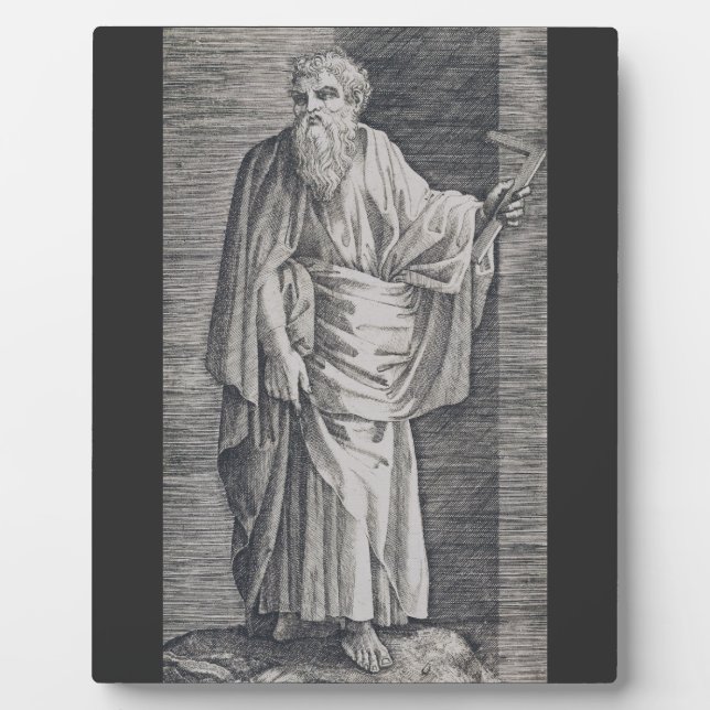 St. Matthew the Evangelist - Fine Art Reproduction Plaque (Front)