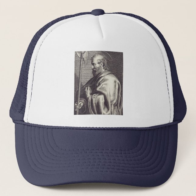 St. Matthew the Evangelist - Fine Art Reproduction Trucker Hat (Front)