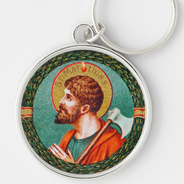 St. Matthias the Apostle (JMAS 09) Key Ring (Front)