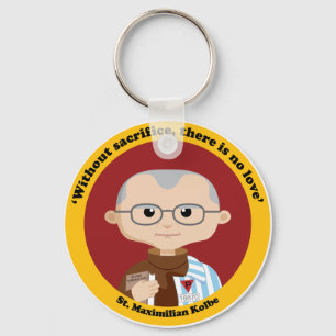 St. Maximilian Kolbe Key Ring