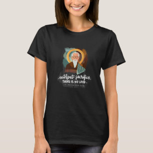 St Maximilian Kolbe Two Crowns Catholic Saint Pol T-Shirt