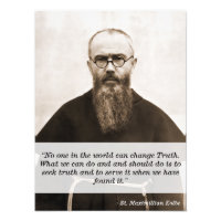 St. Maximillian Kolbe Quote on Truth