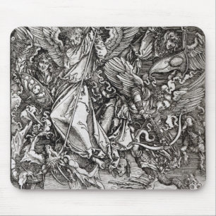St. Michael and the Dragon, from a Latin Mouse Pad