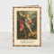 St. Michael Archangel Religious Holy Card