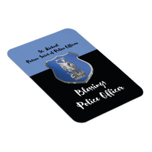St. Michael Blessings to New Police Officer Magnet