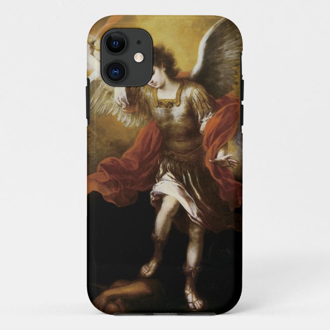 St Michael by Murillo Case-Mate iPhone Case (Back)