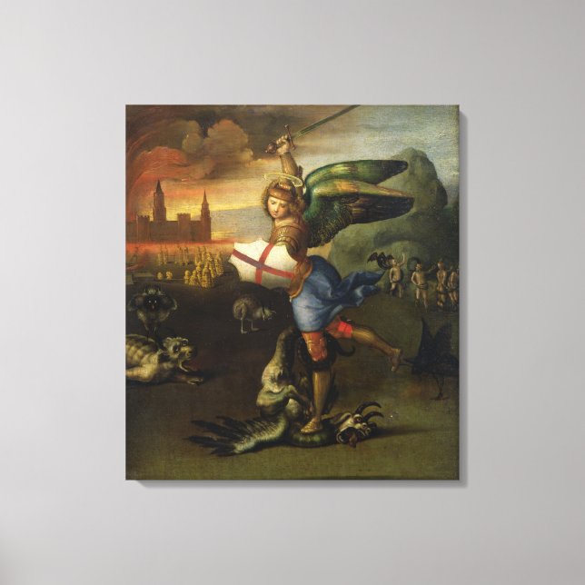 St. Michael, c.1503-05 Canvas Print (Front)