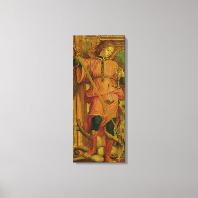 St. Michael Canvas Print (Front)