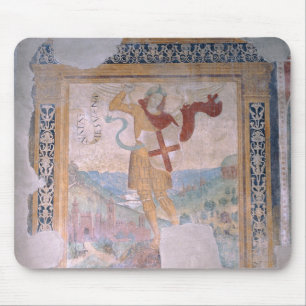St. Michael (fresco) Mouse Pad
