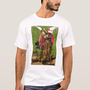 St. Michael Killing the Dragon T-Shirt