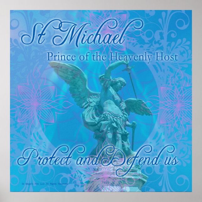 St Michael - Protect and Defend us! poster (Front)
