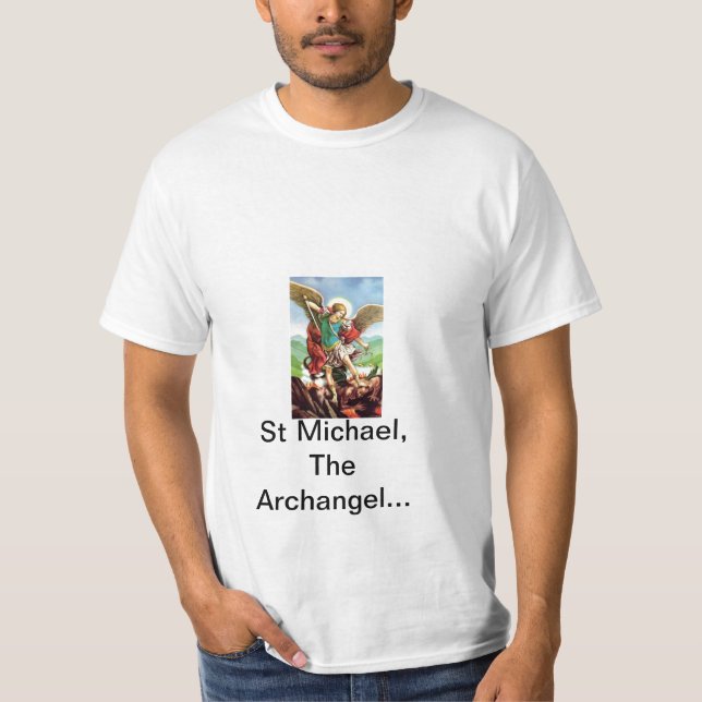 st. Michael the Arch angel T-Shirt (Front)