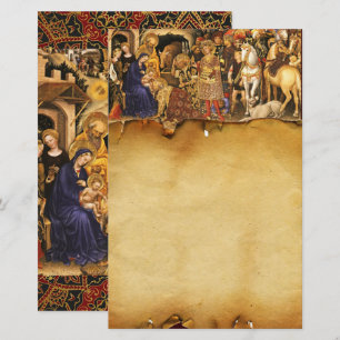 St Michael the Archangel , Brown Parchment Stationery