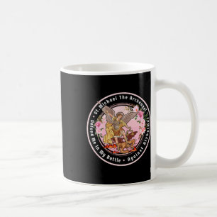 St. Michael The Archangel Help Me Against Heimerhe Coffee Mug