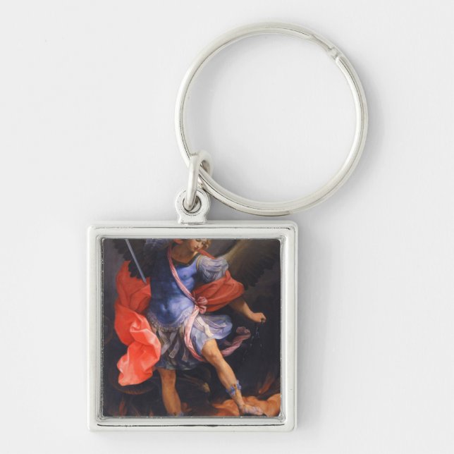 St Michael The Archangel Key Ring (Front)