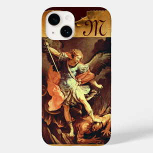 St. Michael the Archangel Monogram Case-Mate iPhone 14 Case