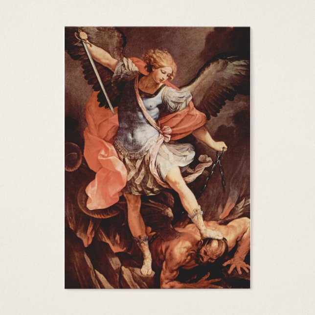St Michael the Archangel Prayer Card (Front)